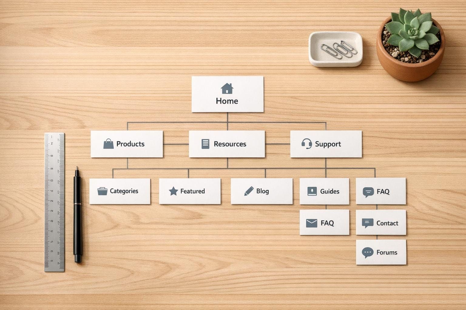 Information Architecture Planner for UX