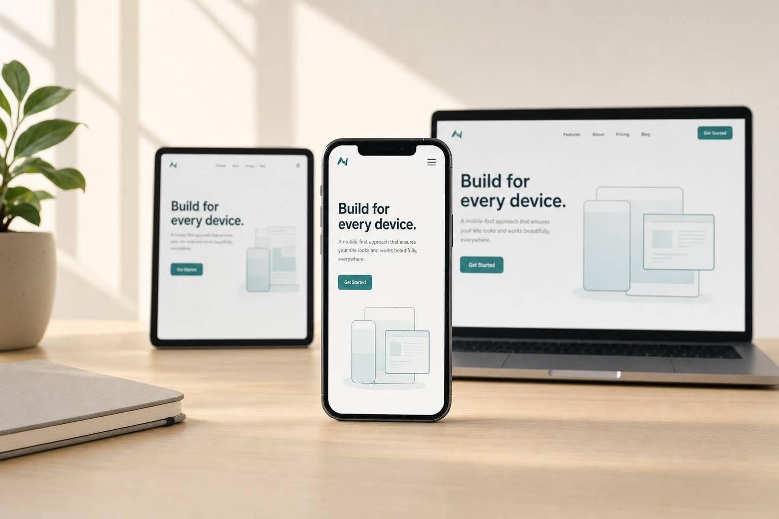 Responsive Design with Mobile-First Approach