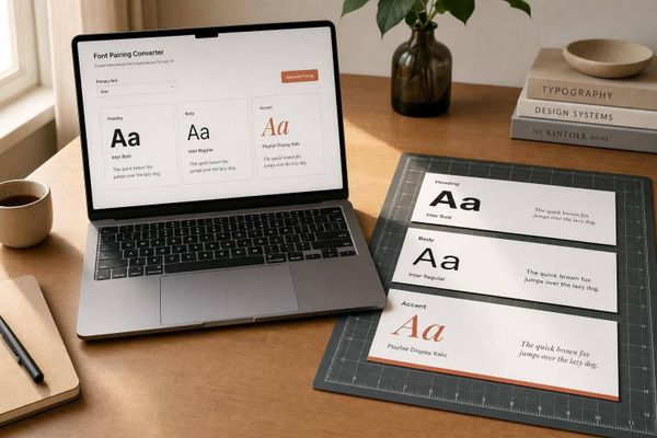 Font Pairing Converter for UI