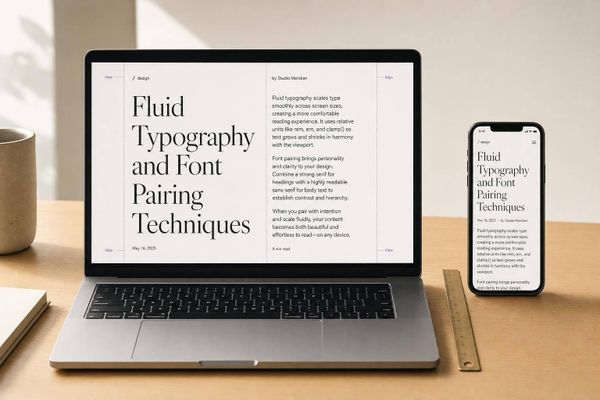 Fluid Typography and Font Pairing Techniques