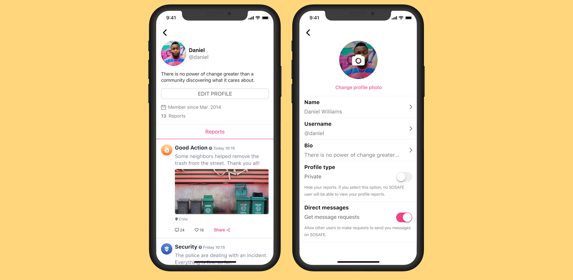 Si quieres que nadie te pueda enviar mensajes directos, simplemente desactiva el switch dentro de las configuraciones de tu perfil.
