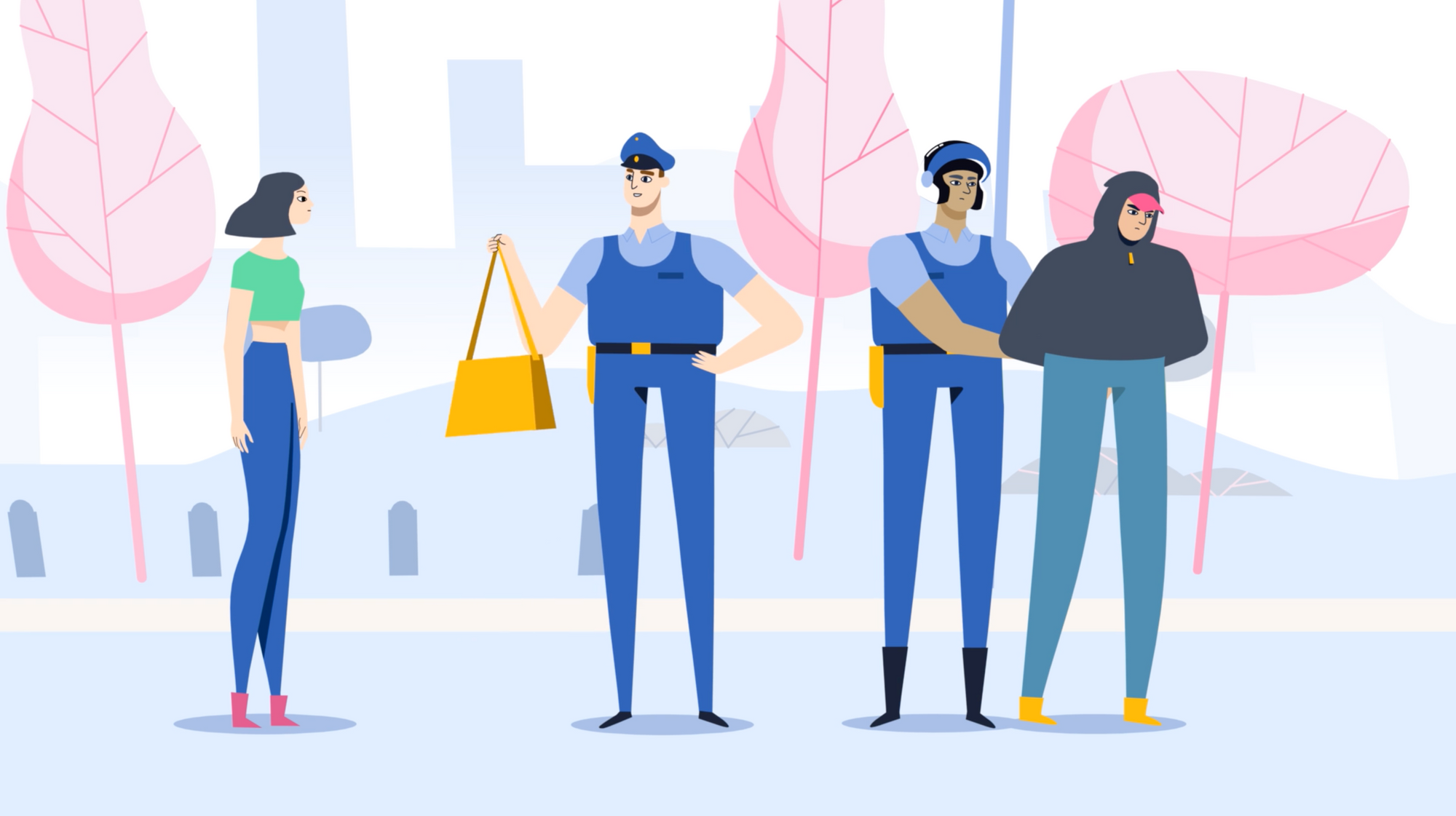 Ayudamos a la ciudadanía y policía