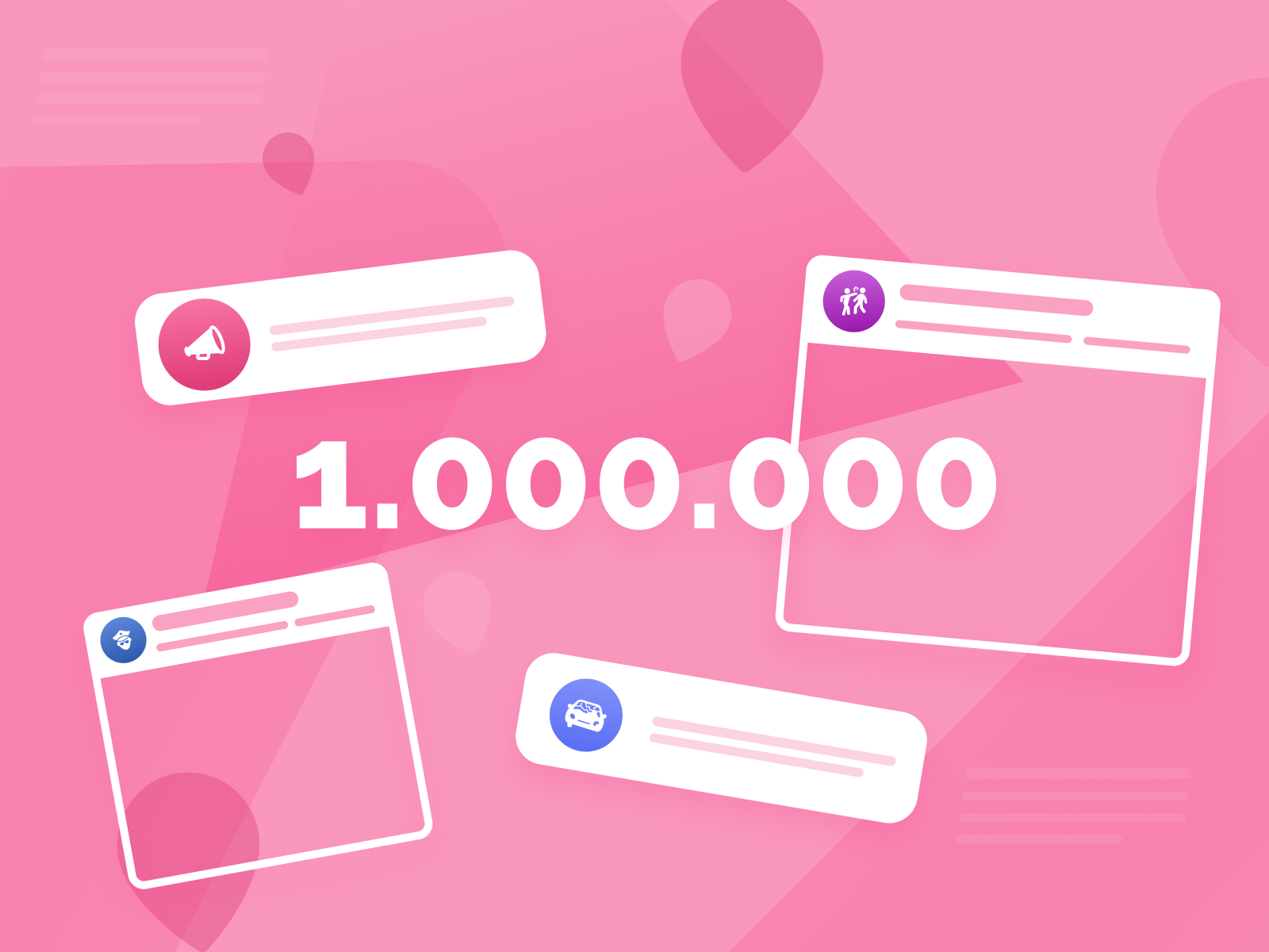 Celebrando +1.000.000 de reportes