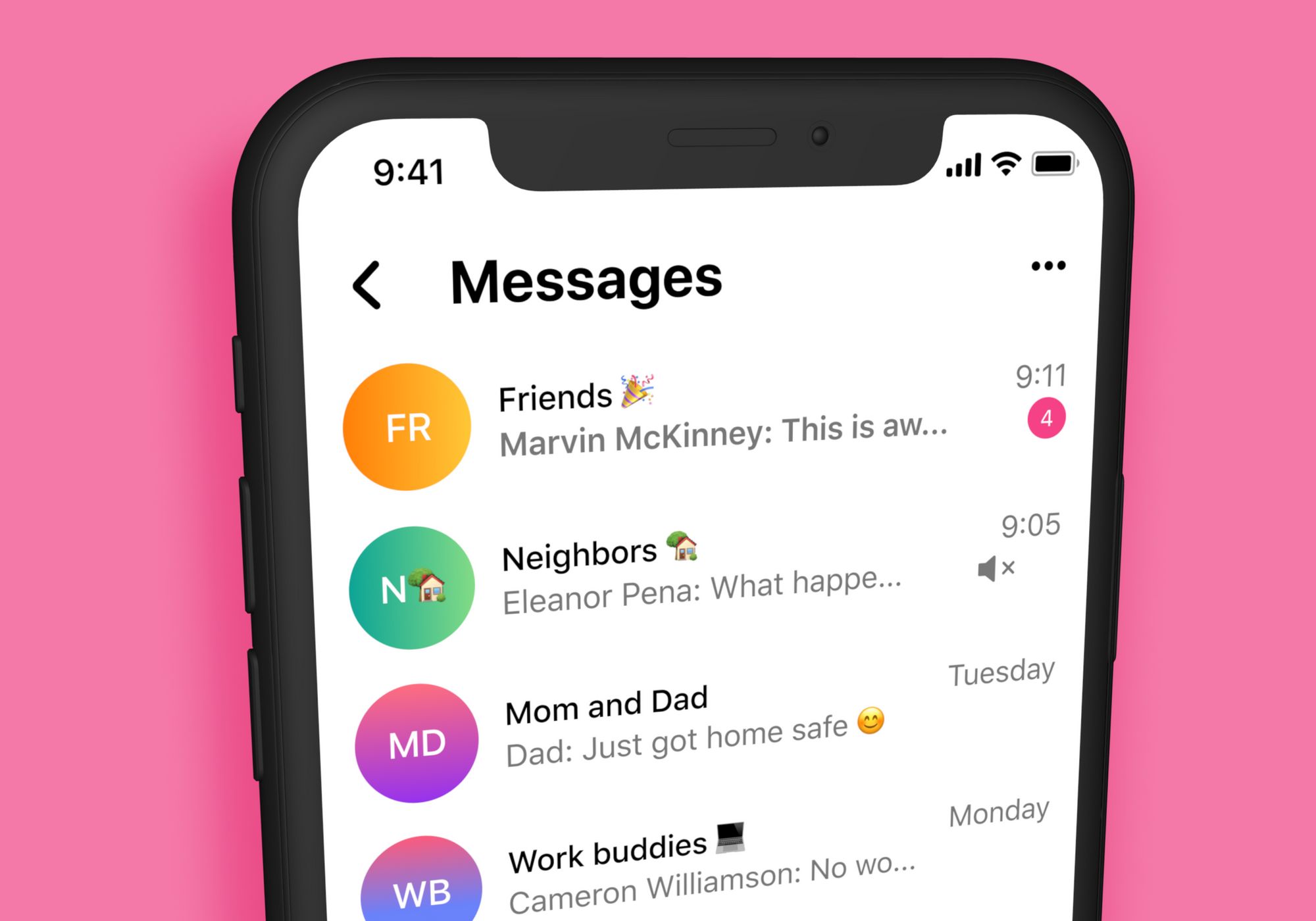 Nuevo: Chats grupales 💬