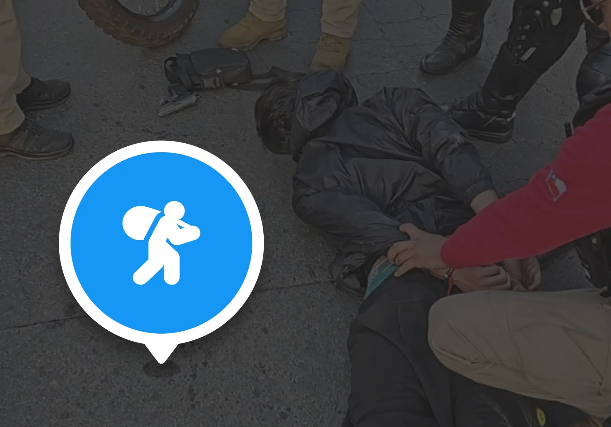 Cómo atraparon al delincuente que disparó en Metro Los Dominicos 🚇