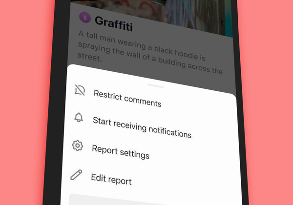 Nuevo: ✋ Moderación en reportes