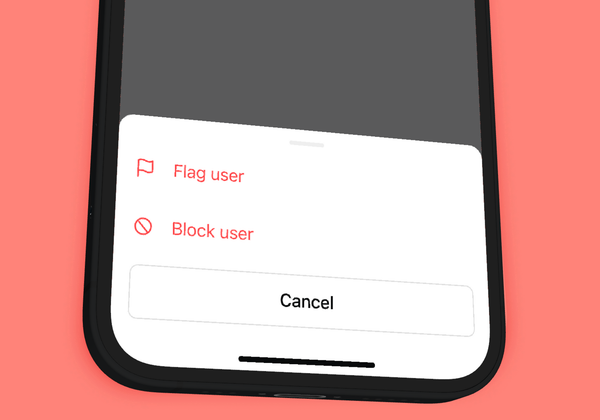 How to block a user 🤬