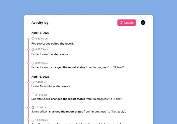 Registro de actividades (automático) en el Portal SOSAFE ✅