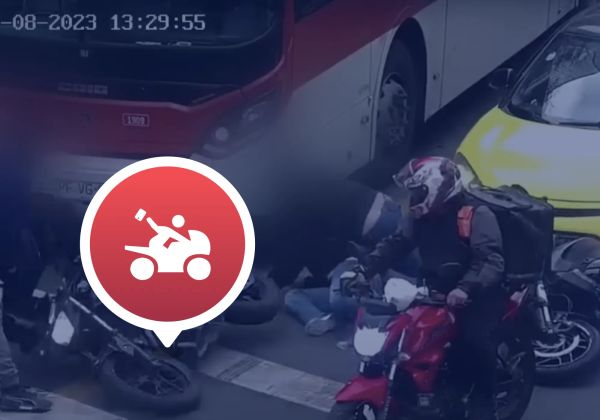 Atrapan a motochorros en Providencia 👏