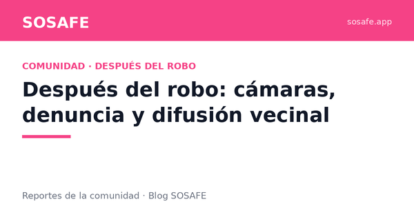 Robo de bicicleta: cómo pedir las cámaras y recuperarla