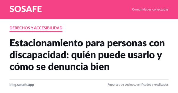 ¿Puede una embarazada usar el cupo accesible?
