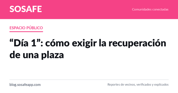 “Día 1”: cómo exigir la recuperación de una plaza