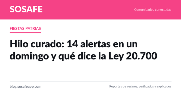 Hilo curado: qué dice la Ley 20.700 y cómo denunciarlo