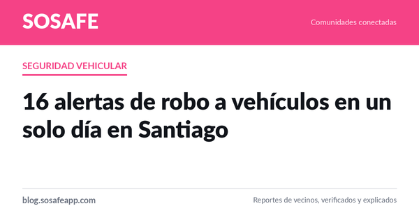 Robos a vehículos después del 18: tres modus y qué hacer