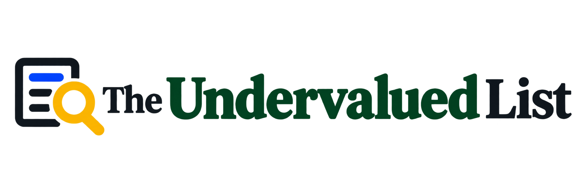 The Undervalued List (Sent Daily)