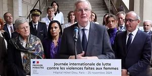 Lutte contre les violences faites aux femmes : les annonces de Michel Barnier