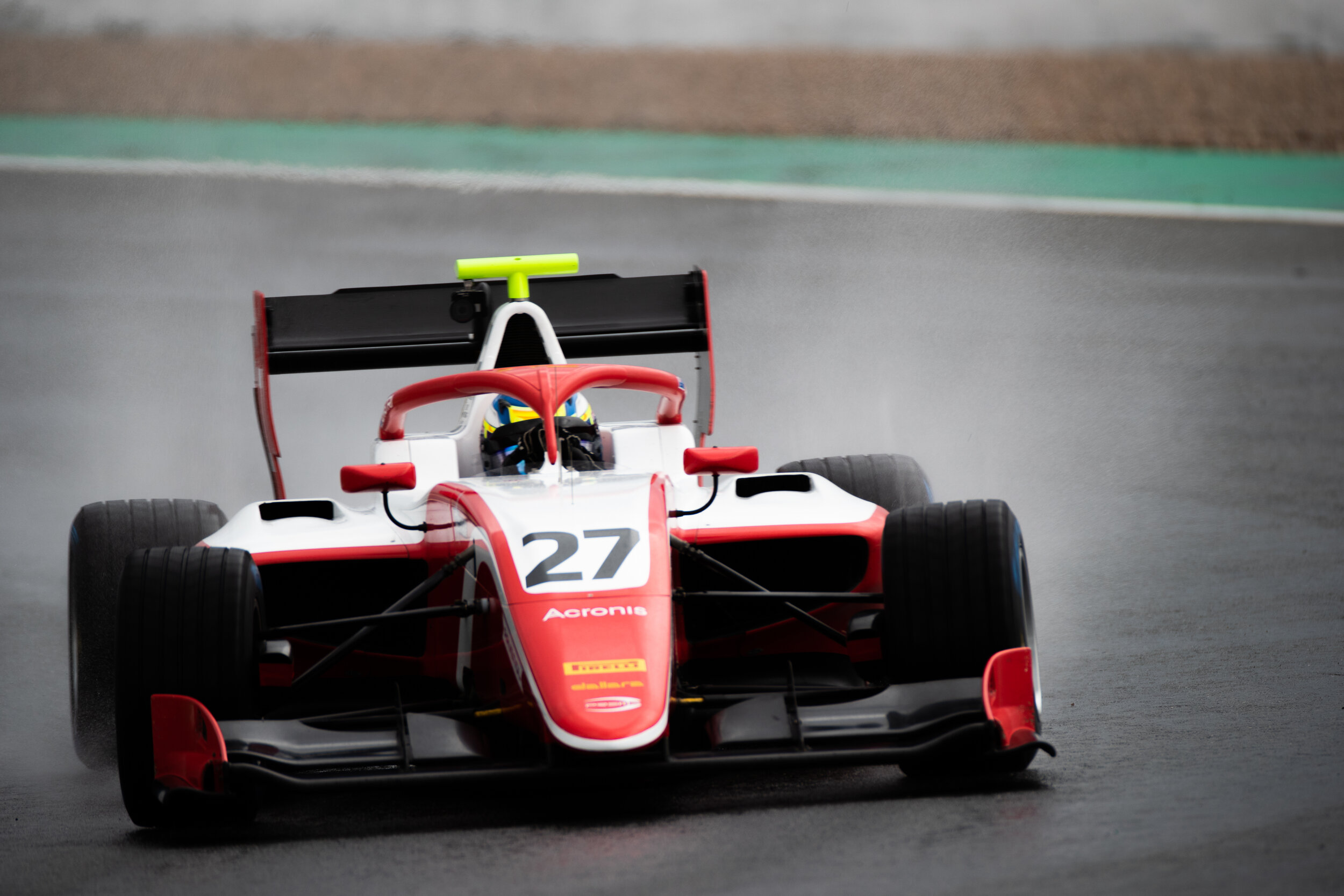 Oscar Piastri tests the FIA Formula 3 car for PREMA Racing.