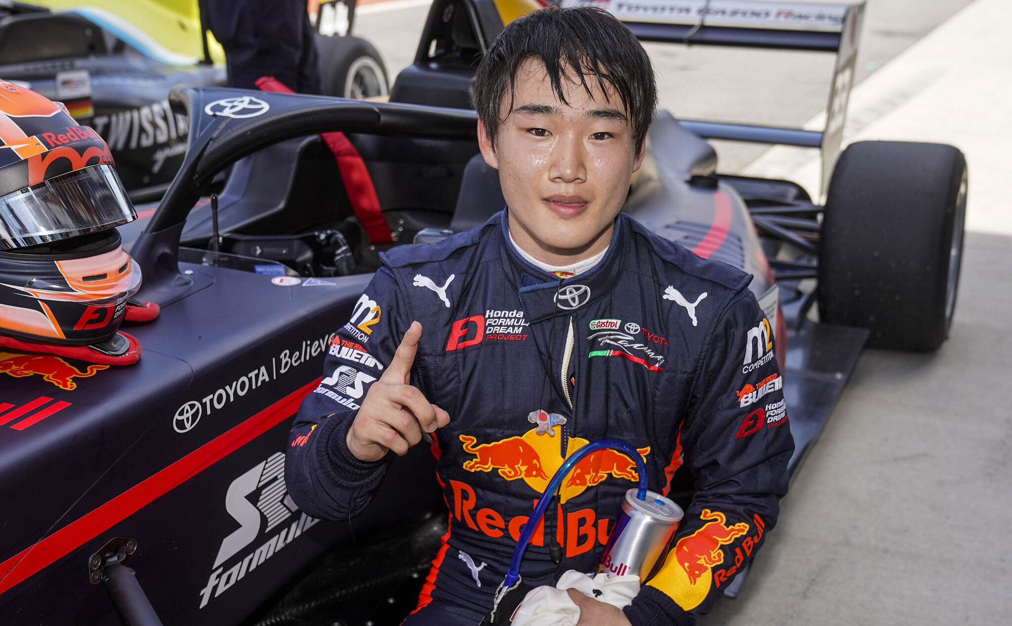 Picture 2 - Yuki Tsunoda took his first win in the Castrol TRS series at Highlands.jpg