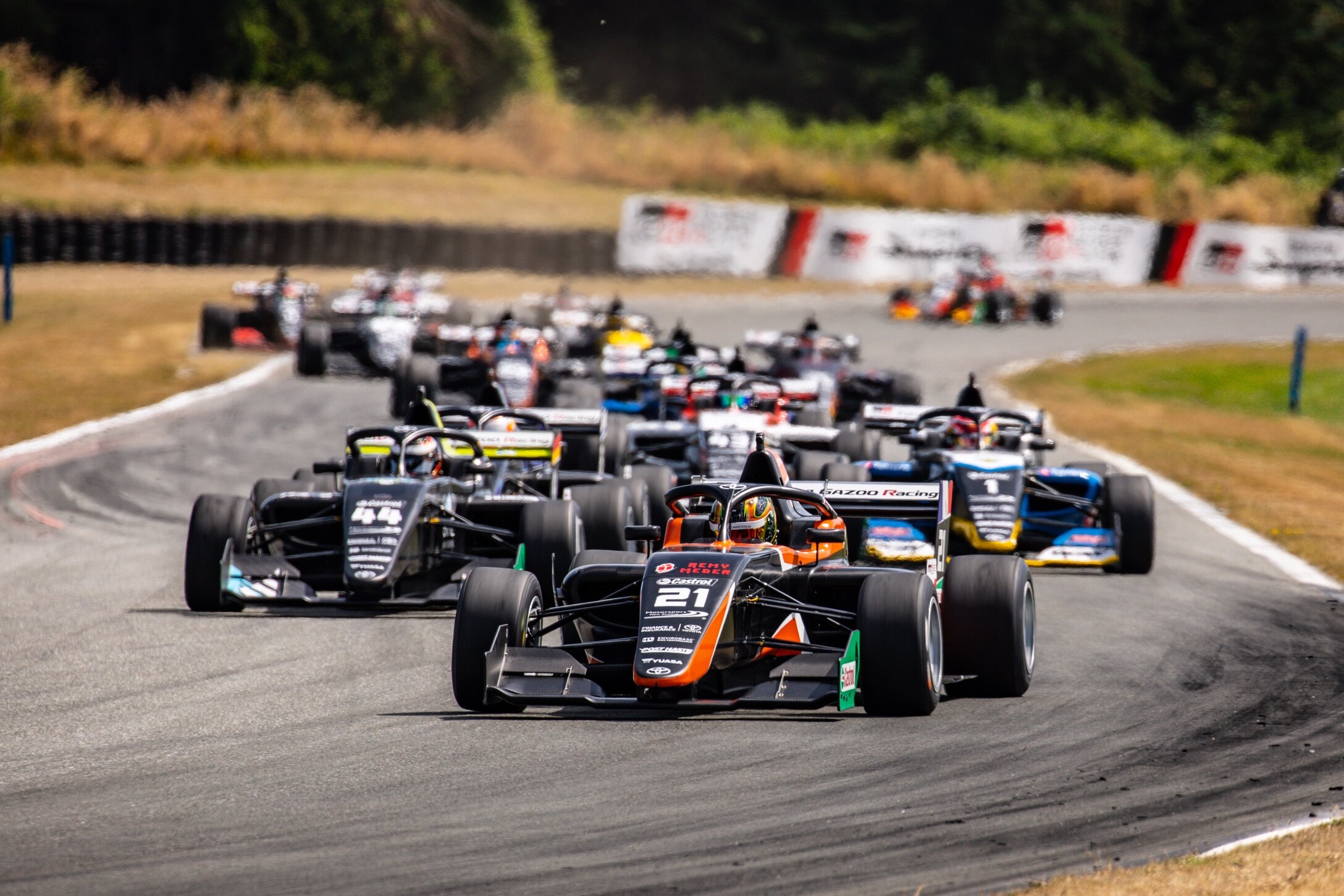 Picture 1 - Emilien Denner leads the Castrol TRS field at Teretonga.jpg