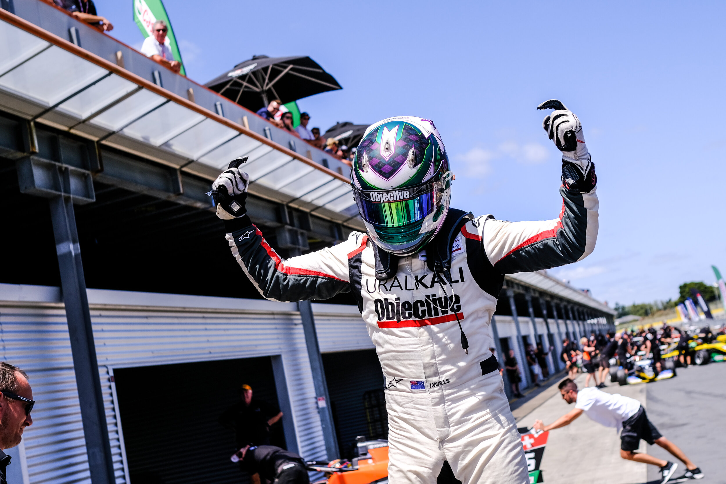 Jackson Walls Pukekohe race suit