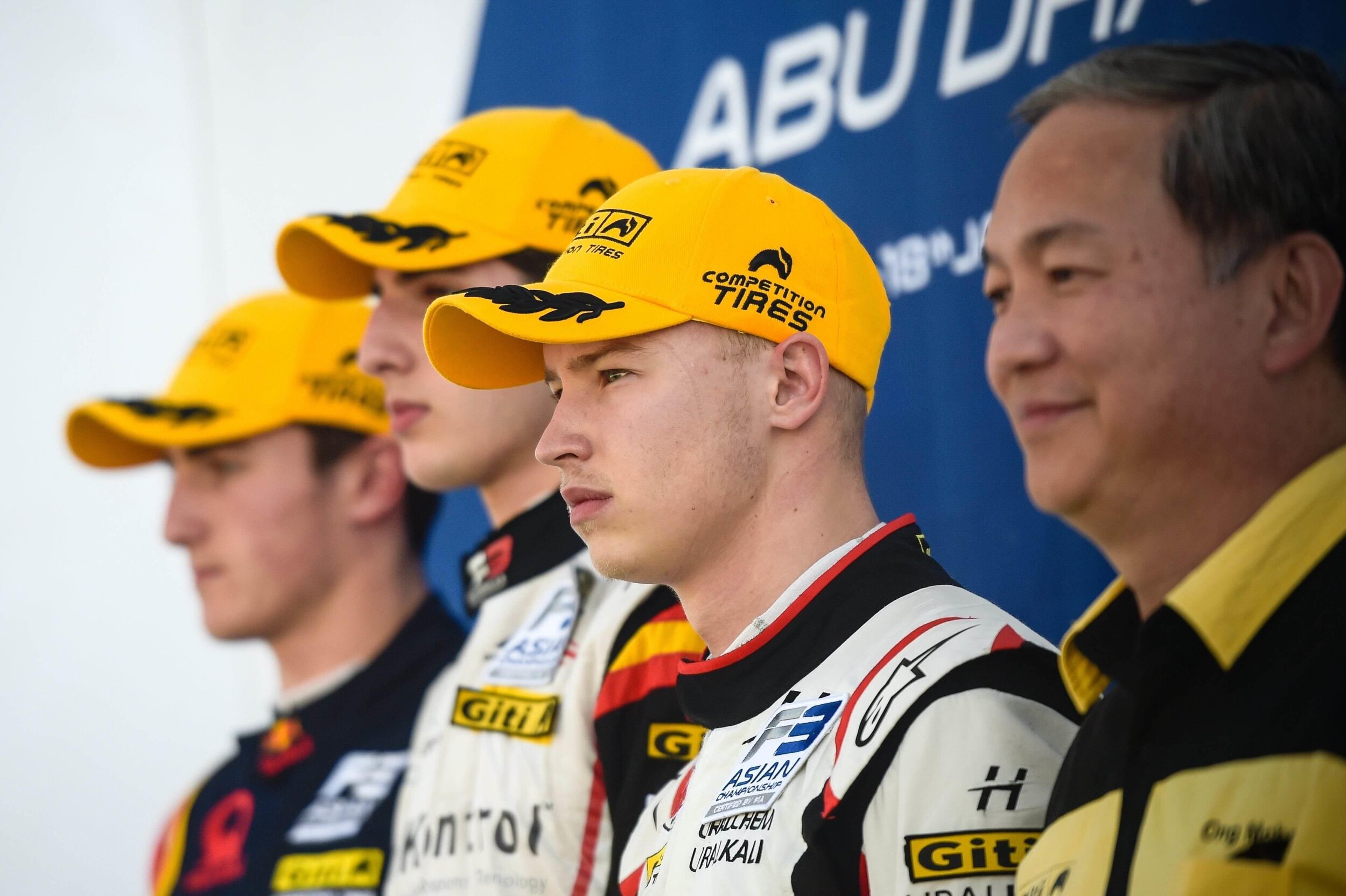 Nikita Mazepin in a series-high second-place.