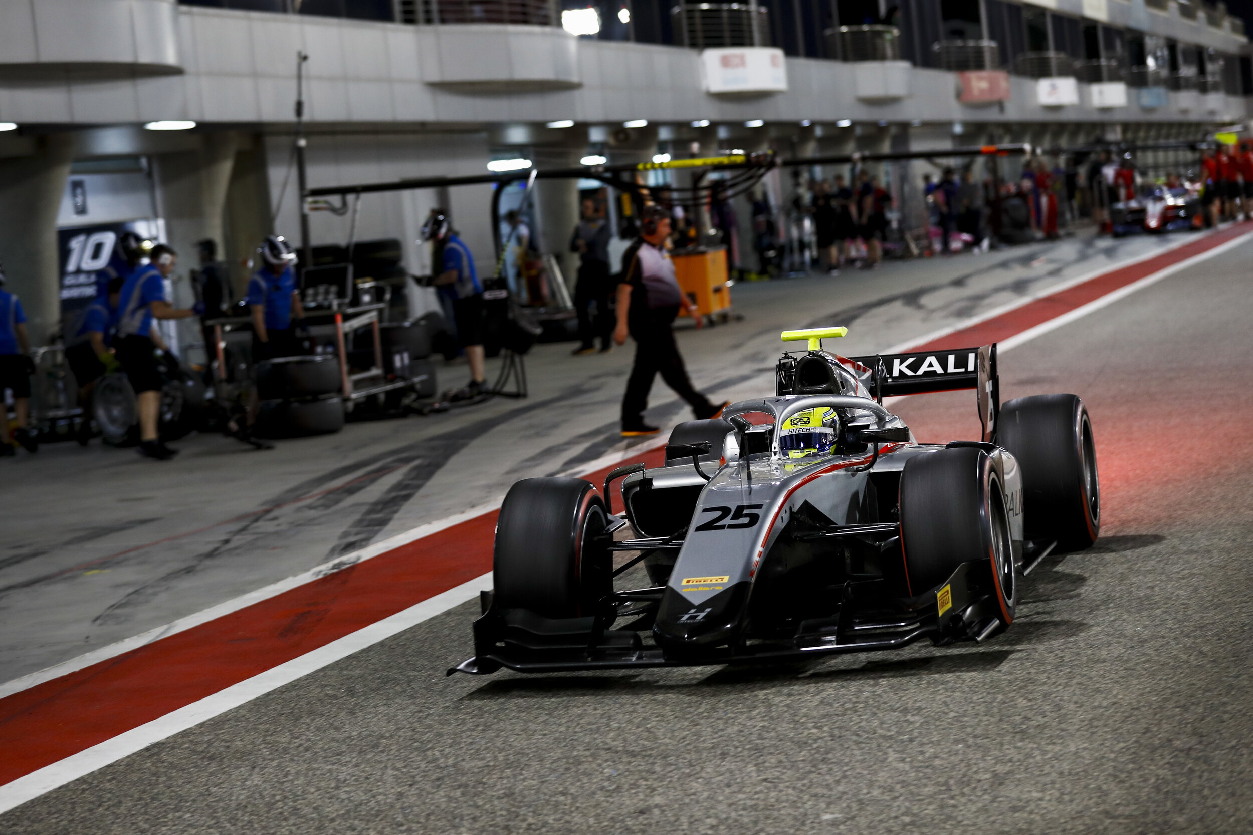 Luca Ghiotto Formula 2 testing day three
