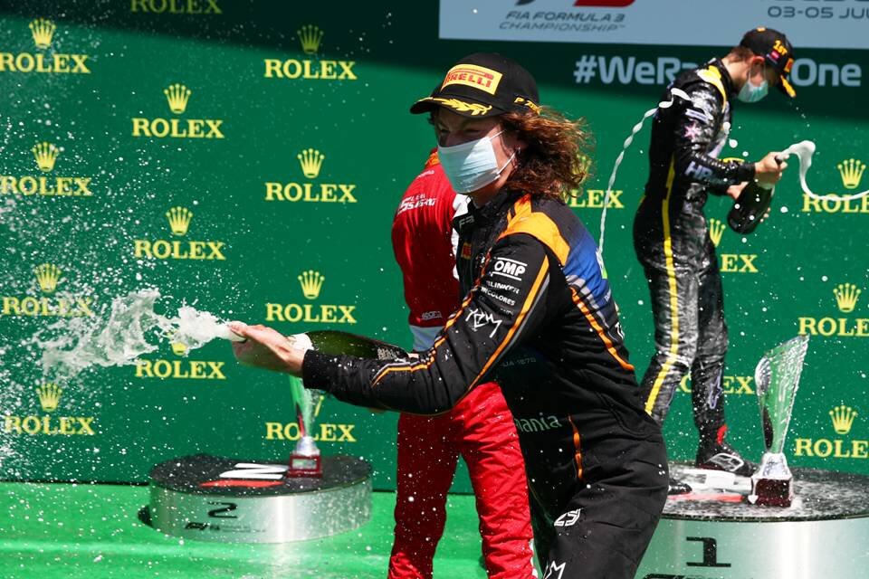 Alex Peroni Red Bull Ring FIA Formula 3