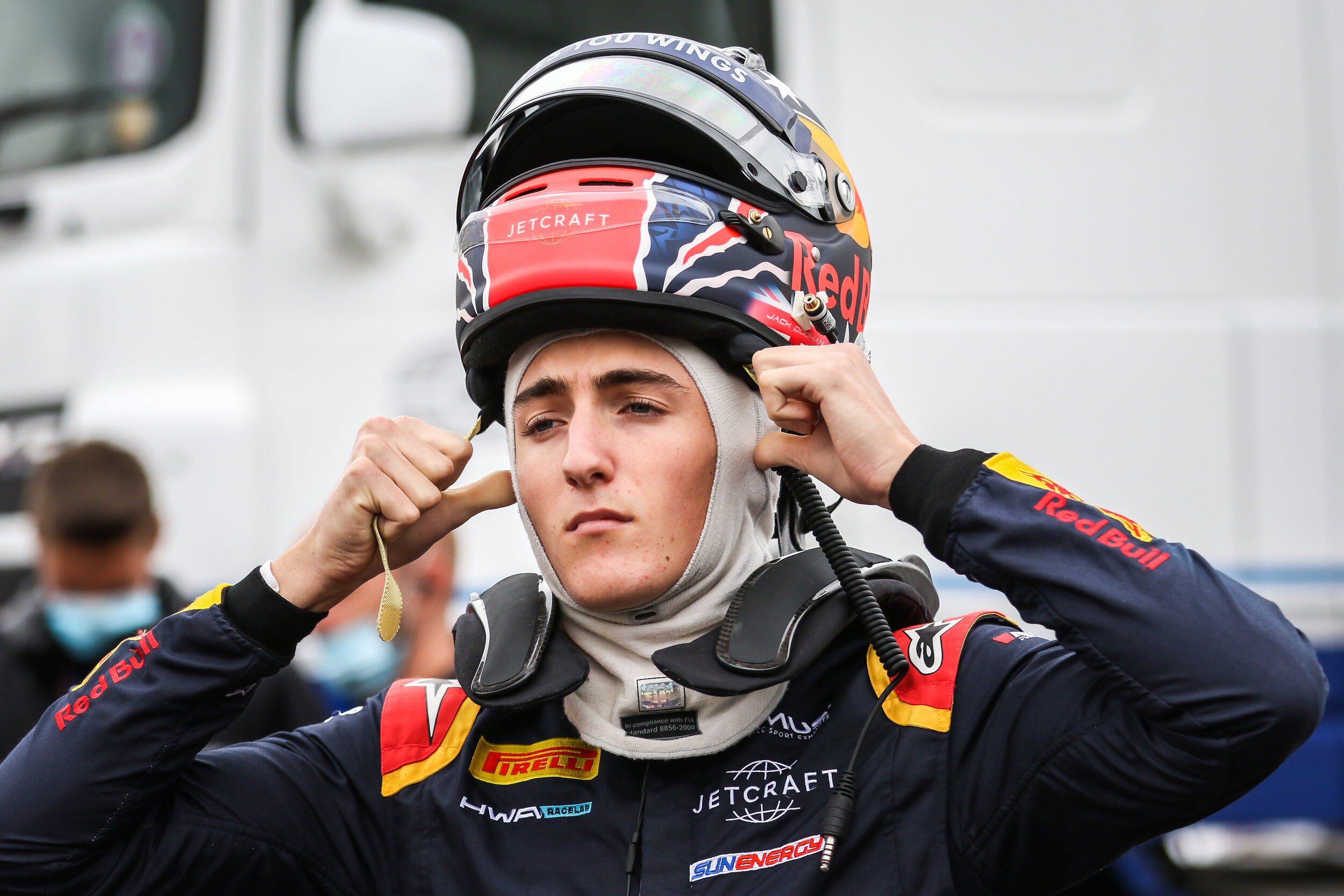 Jack Doohan had a weekend to forget in the FIA Formula 3 Hungary round. (Image: Supplied/Formula Motorsport Limited)