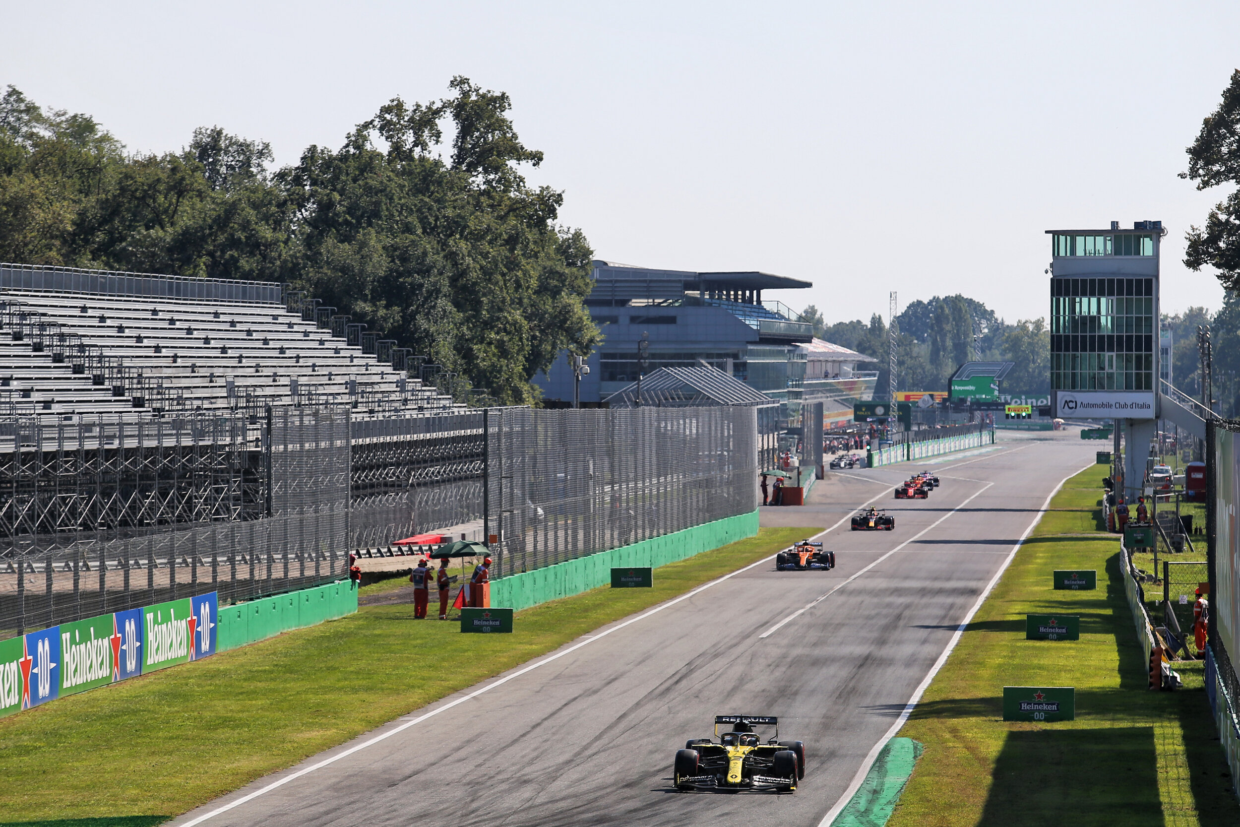 Daniel Ricciardo on track during Qualifying at the F1 Italian Grand Prix. (Image: Supplied)