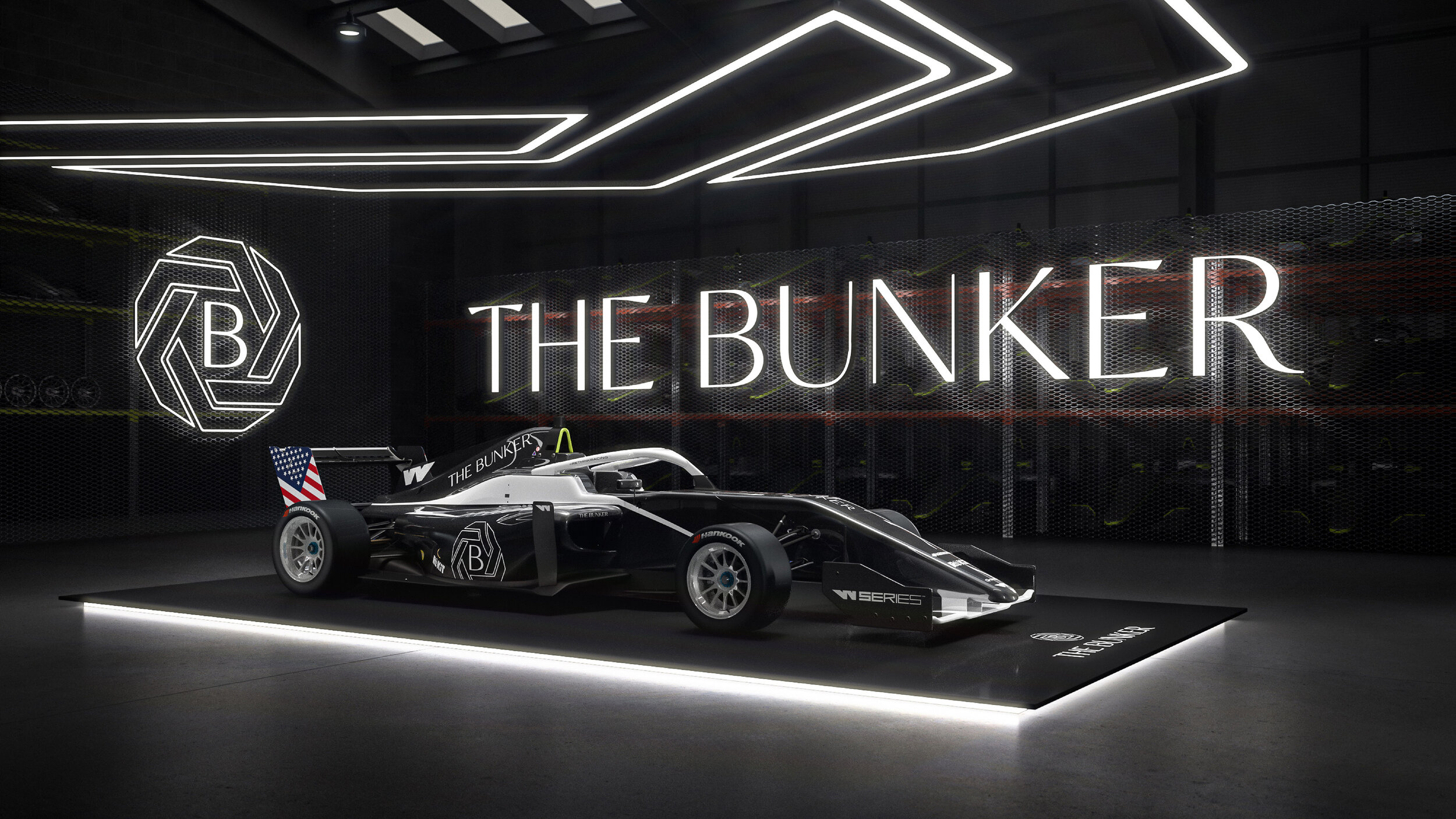 Bunker Racing: Fabienne Wohlwend (5) and Sabre Cook (37)