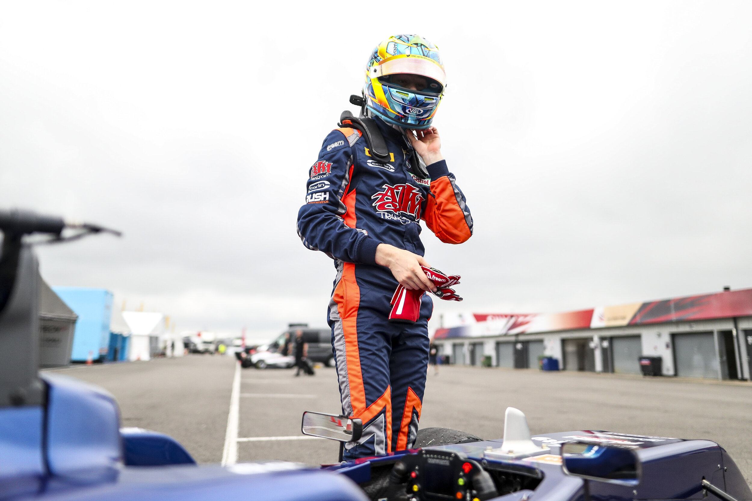 Christian Mansell holds seventh place in the BRDC British F3 standings after Silverstone. (Jakob Ebrey)