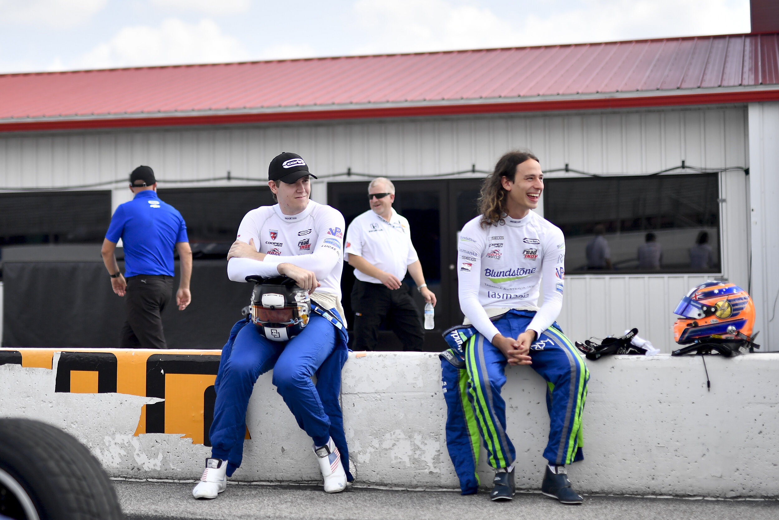 Alex Peroni has consistently outperformed Carlin teammate Christian Bogle across the 2021 Indy Lights season. (Gavin Baker Photography/Road to Indy)