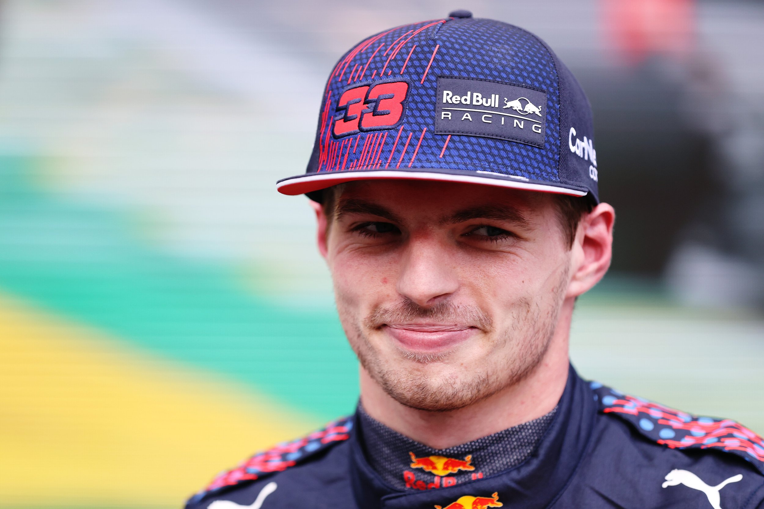 Max Verstappen has been summoned to see the stewards in Brazil. (Getty Images/Red Bull Content Pool)