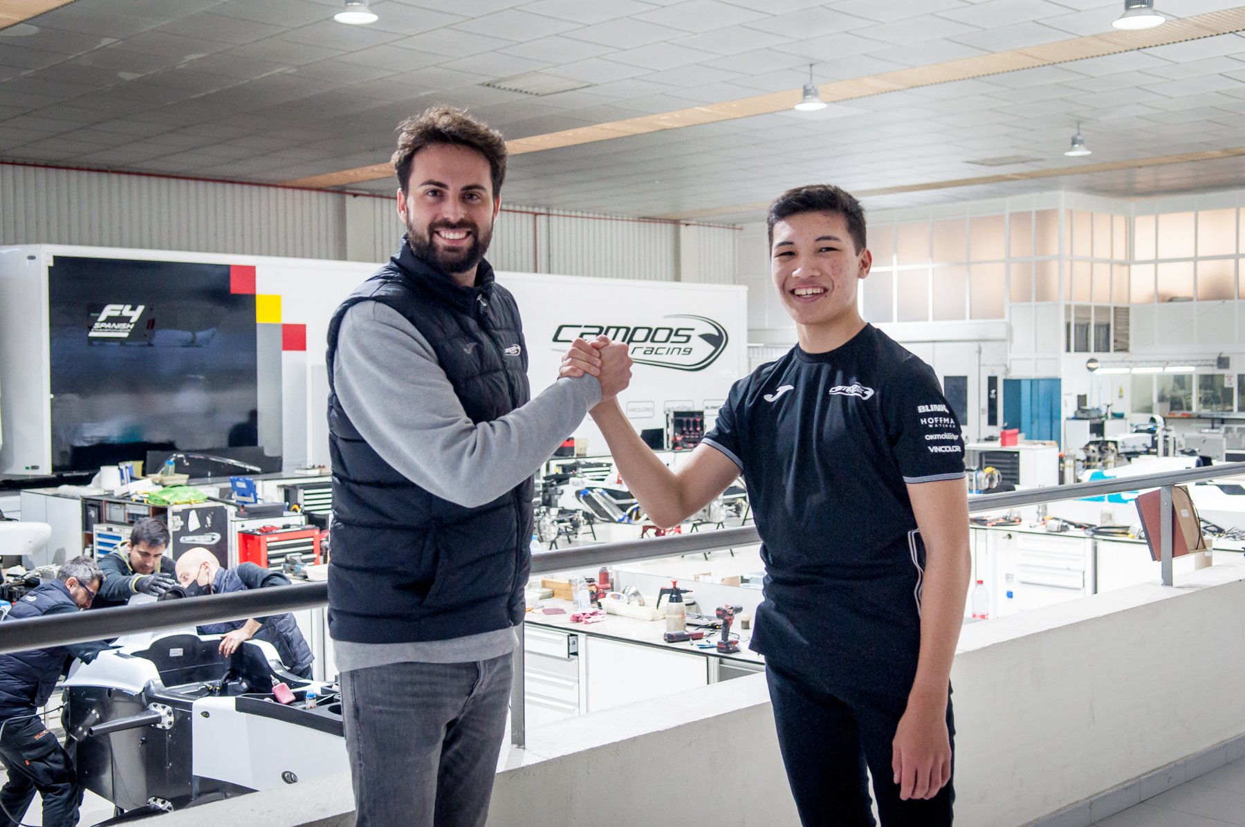 Hugh Barter will contest the 2022 Formula 4 Spain Championship with Spanish motorsport powerhouse Campos Racing.
