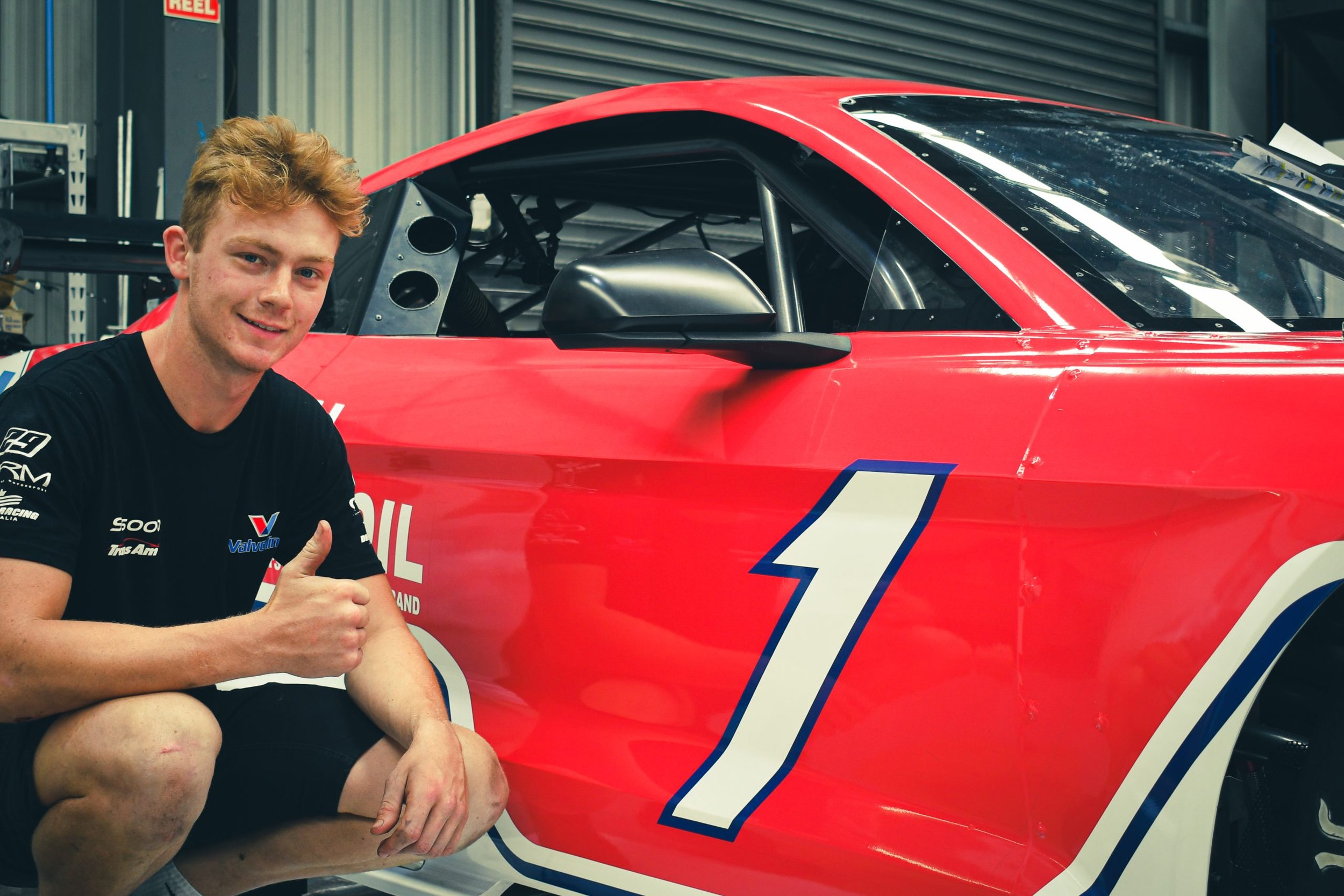 Nathan Herne will race in select S5000 events alongside a full Trans Am season for Team GRM