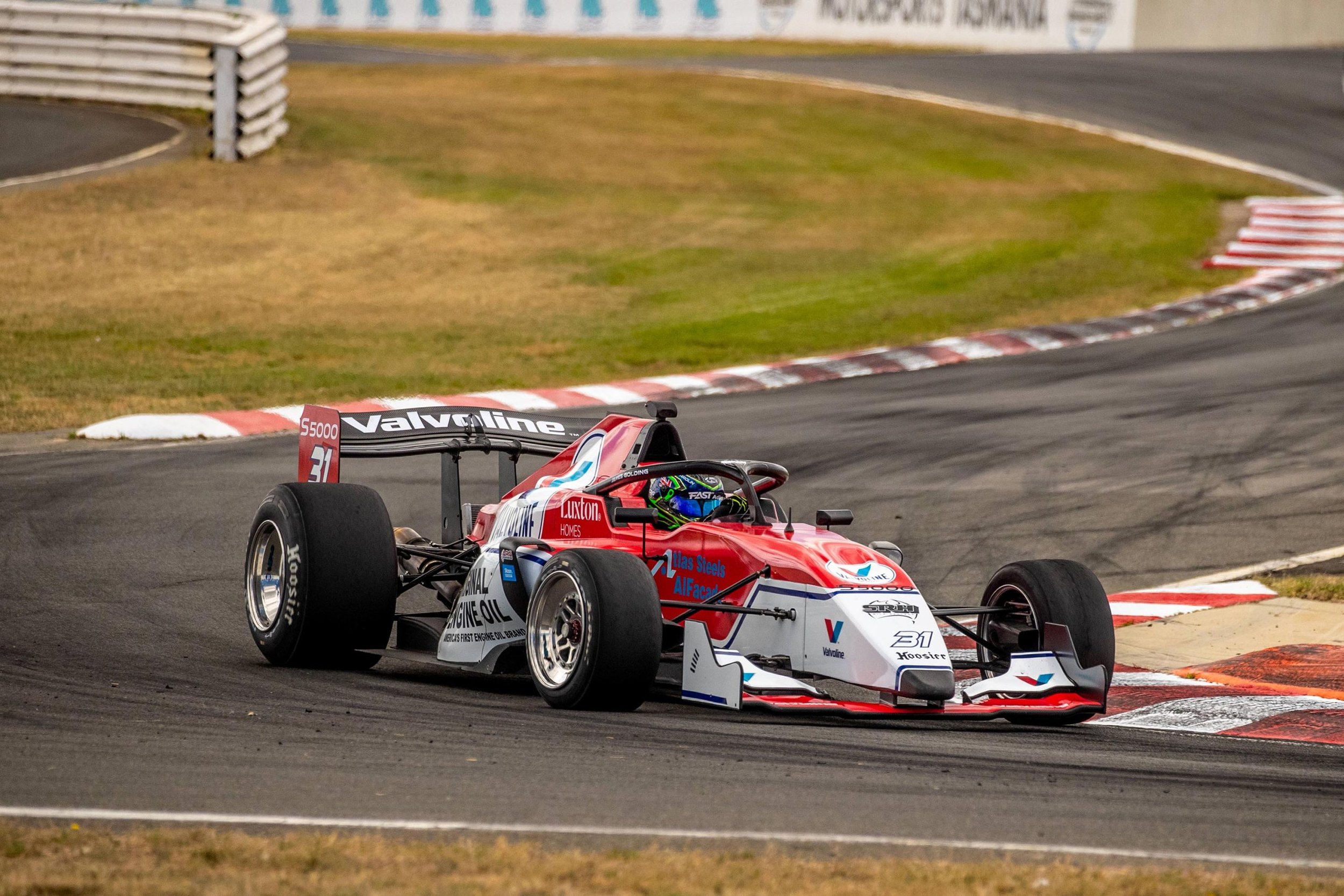 James Golding broke the Symmons Plains lap record in S5000 practice