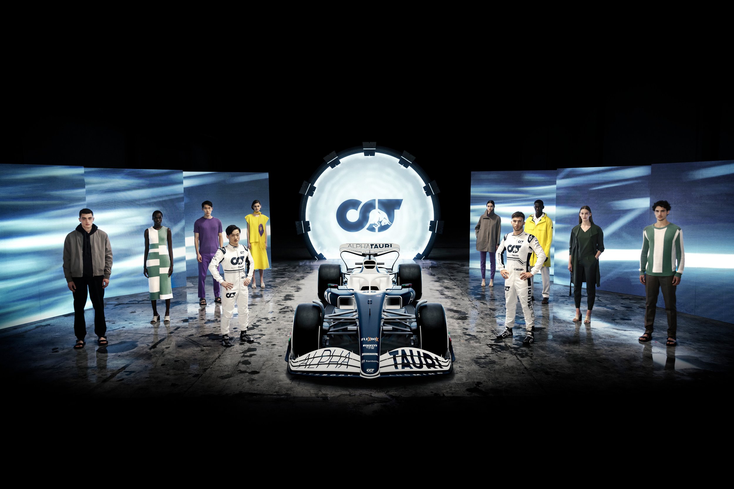 AlphaTauri has launched its 2022 car in a mixed-reality event