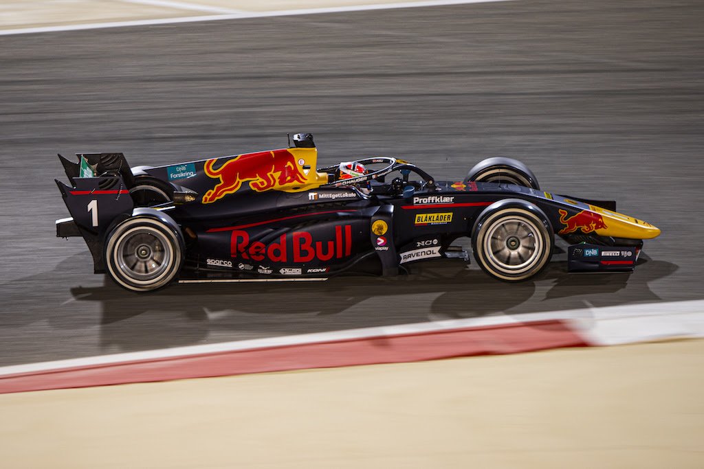 Dennis Hauger during qualifying