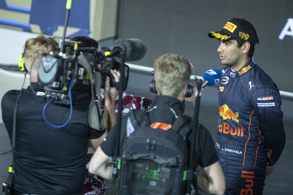 Jehan Daruvala after the sprint race