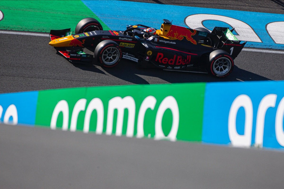Dennis Hauger during qualifying