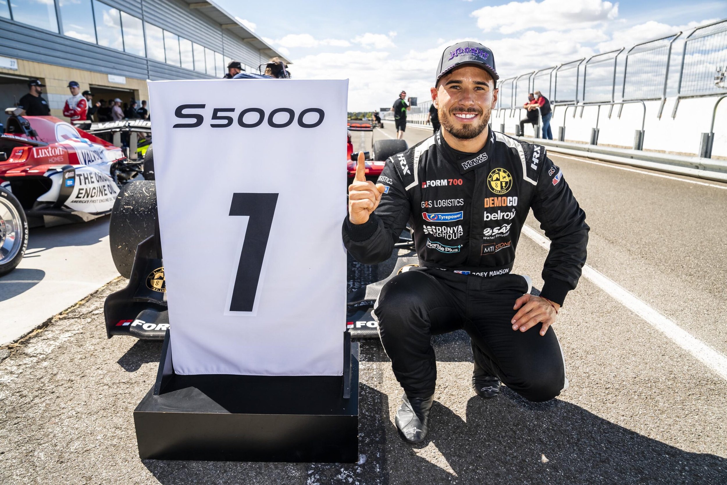 Joey Mawson celebrates during the 2022 season