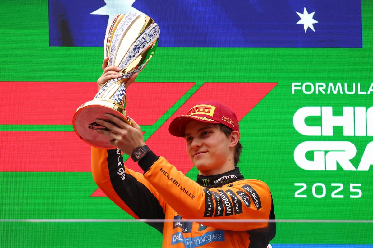Oscar Piastri wins 2025 Chinese Grand Prix