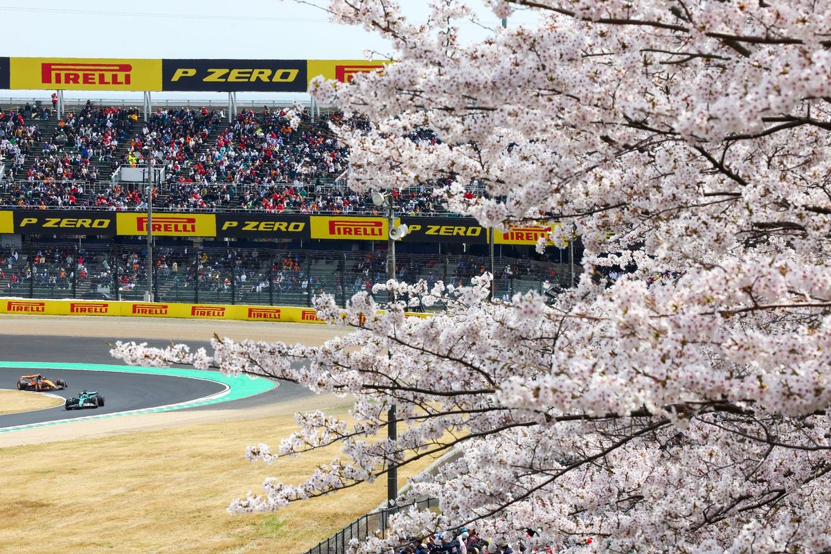 One-stop strategy for Japanese Grand Prix but risk of rain