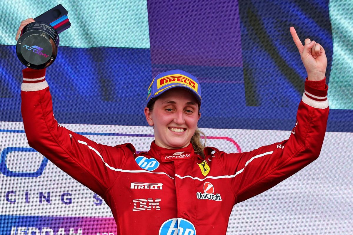 Maya Weug takes Jeddah victory after F1 Academy polesitter Chloe Chambers penalised