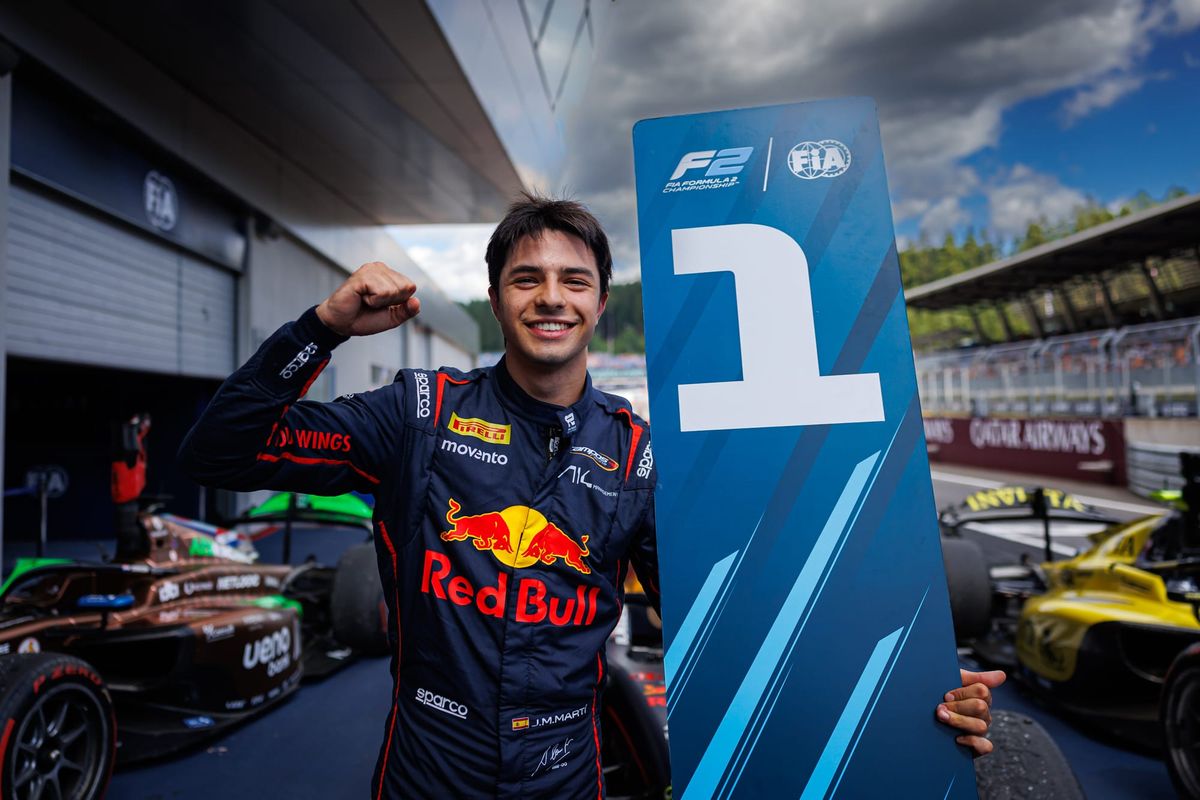 Pepe Martí wins F2 Austria sprint after dramatic red flag