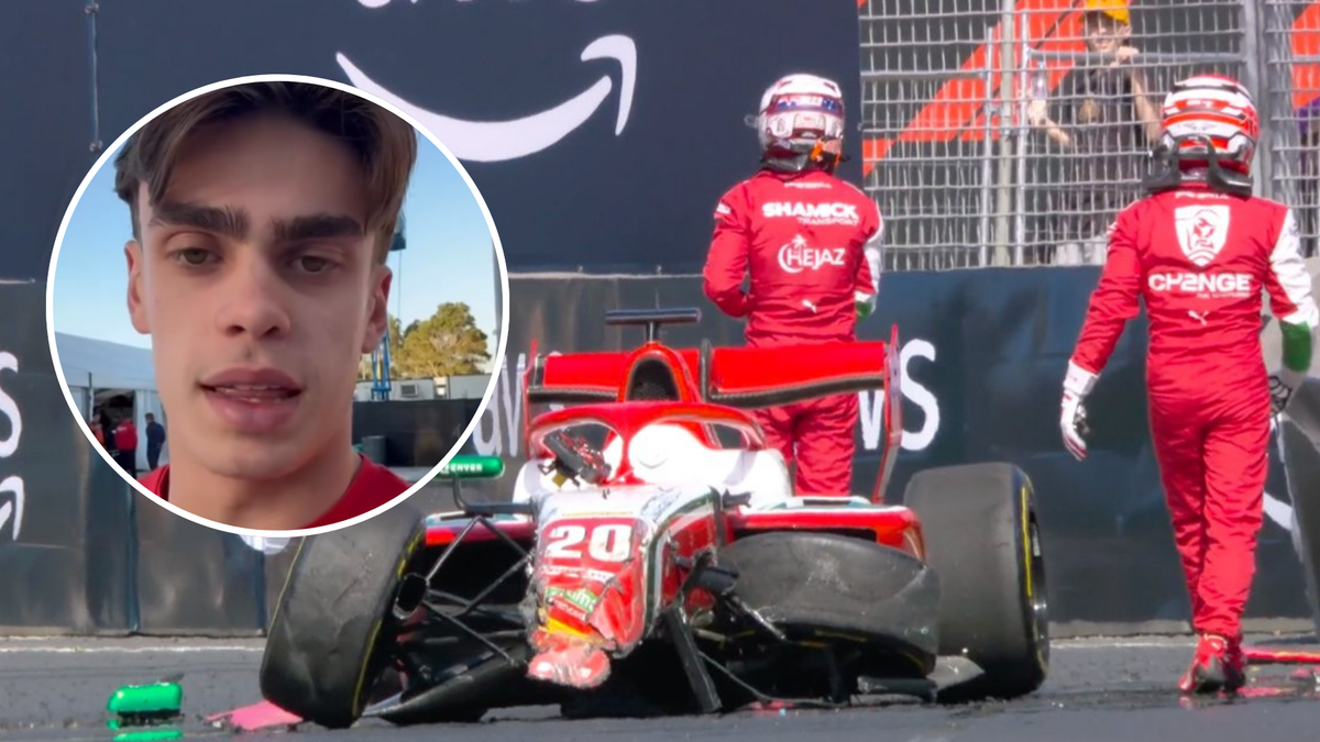 Local teammates Wharton and Sharp withdraw from Australian GP after heavy crash, injury concerns