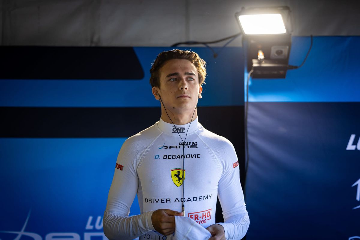 "It's you and the car, one lap that counts" - Dino Beganovic takes F2 pole at Australian Grand Prix