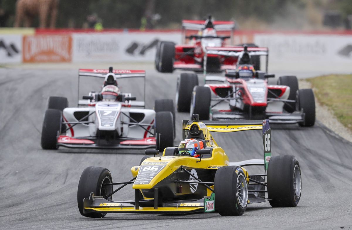 Brendon Leitch takes Toyota Racing Series victory after Muth penalised