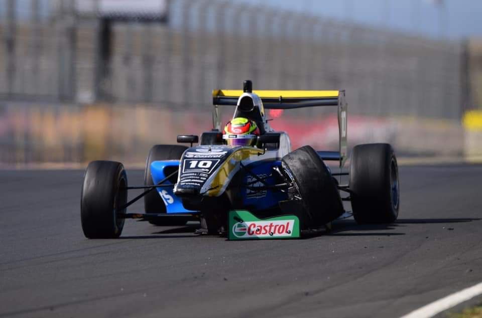 Dramatic Toyota Racing Series race results unknown after restart crash