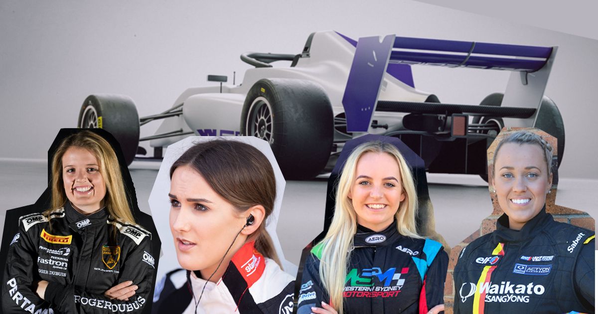 Angelo, Poynting, Whitley &amp; Wood: Meet the Australians competing for a spot in the W Series